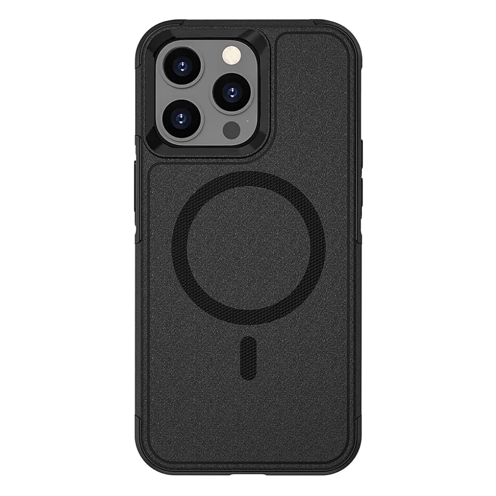 SaharaCase Armor MagSafe Phone Case for iPhone 15 Pro Max, Shock Absorbing, Black (CP00482) Clearance