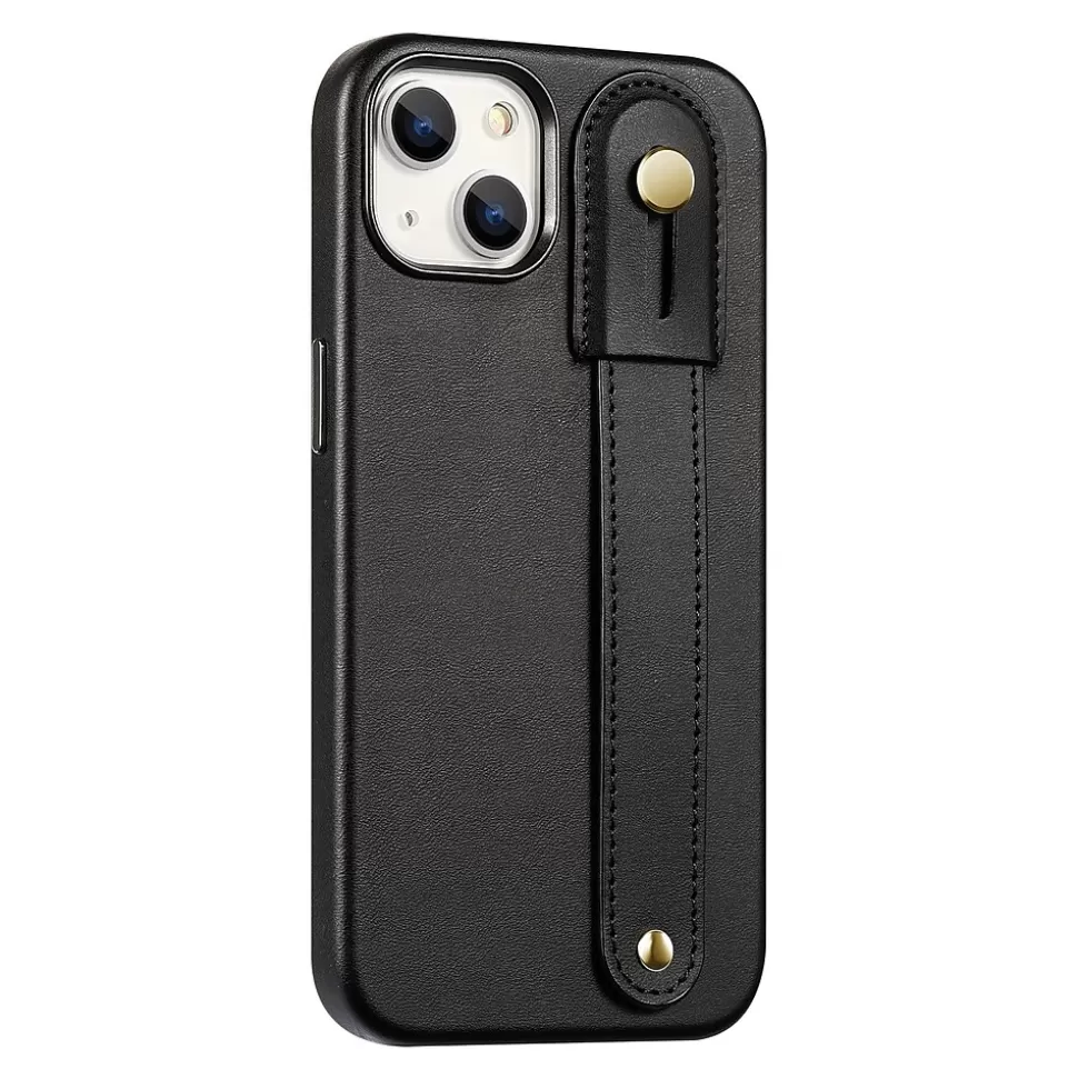 SaharaCase FingerGrip MagSafe Phone Case for iPhone 15 Plus, Shock Absorbing, Black (CP00452) Sale