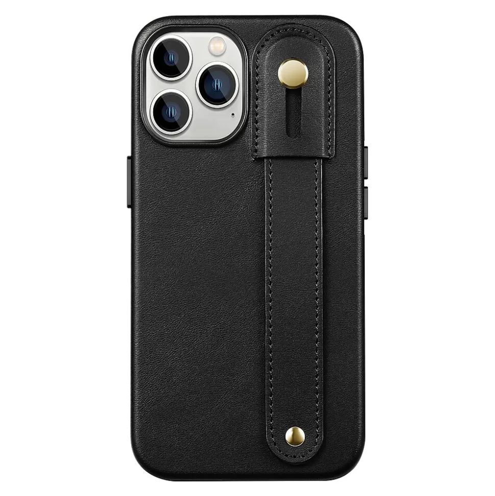 SaharaCase FingerGrip MagSafe Phone Case for iPhone 15 Pro, Shock Absorbing, Black (CP00465) New
