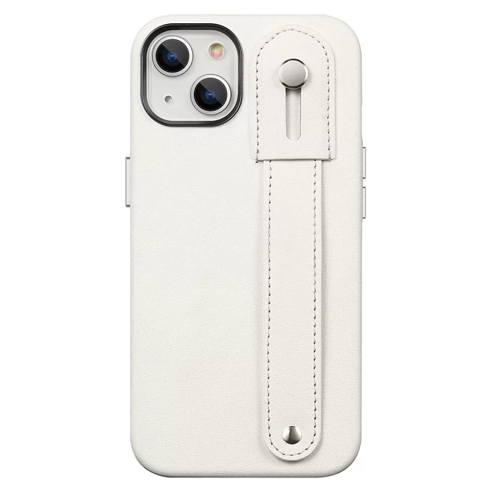 SaharaCase FingerGrip MagSafe Phone Case for iPhone 15, Shock Absorbing, White (CP00444) Sale