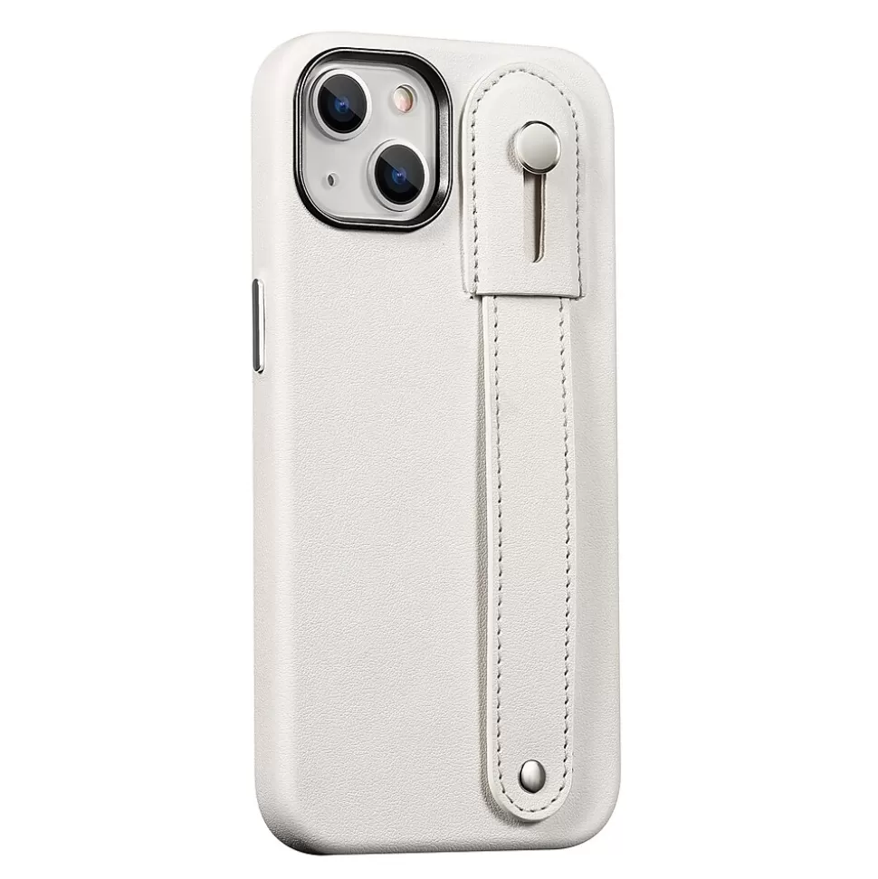 SaharaCase FingerGrip MagSafe Phone Case for iPhone 15, Shock Absorbing, White (CP00444) Sale