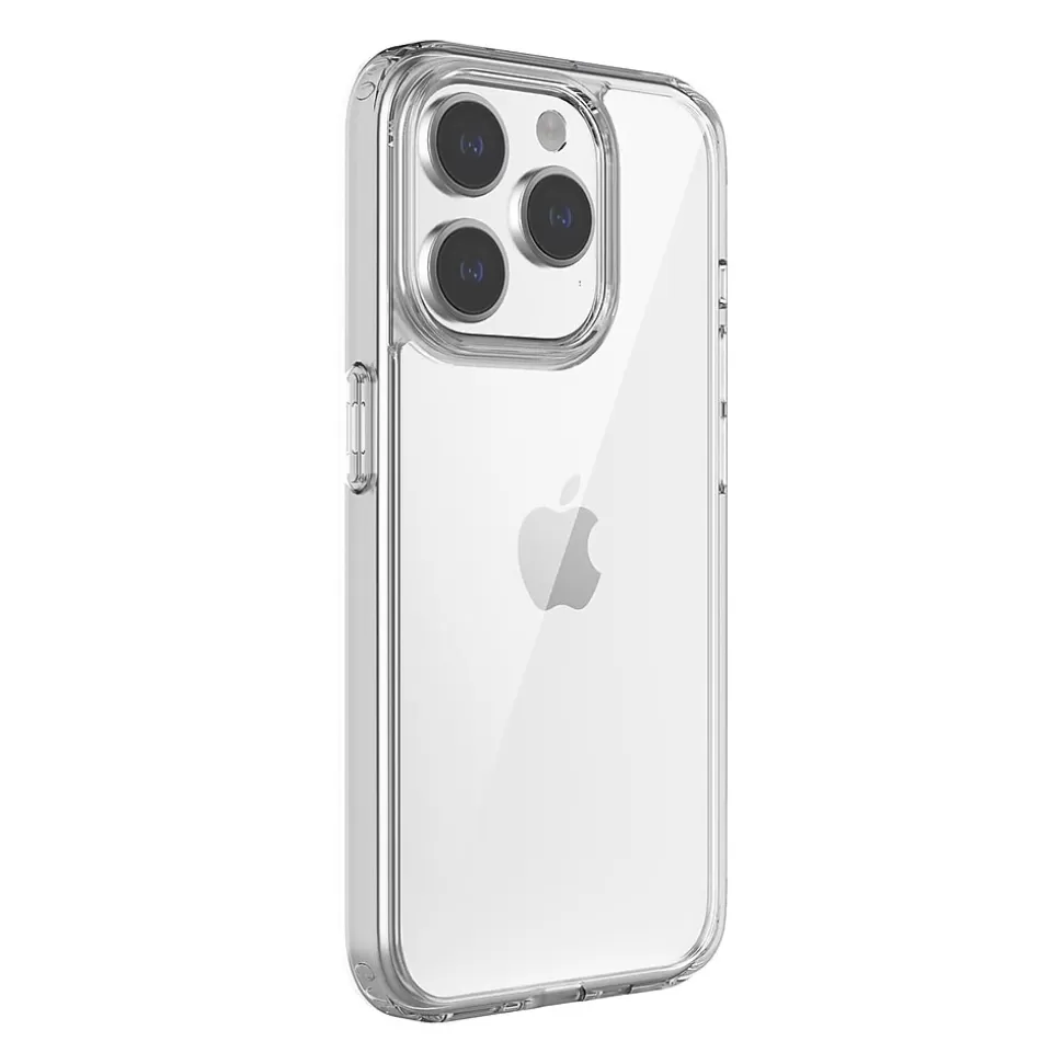 SaharaCase Hybrid-Flex Hard Shell MagSafe Phone Case for iPhone 15 Pro, Shock Absorbing, Clear (CP00456) Cheap