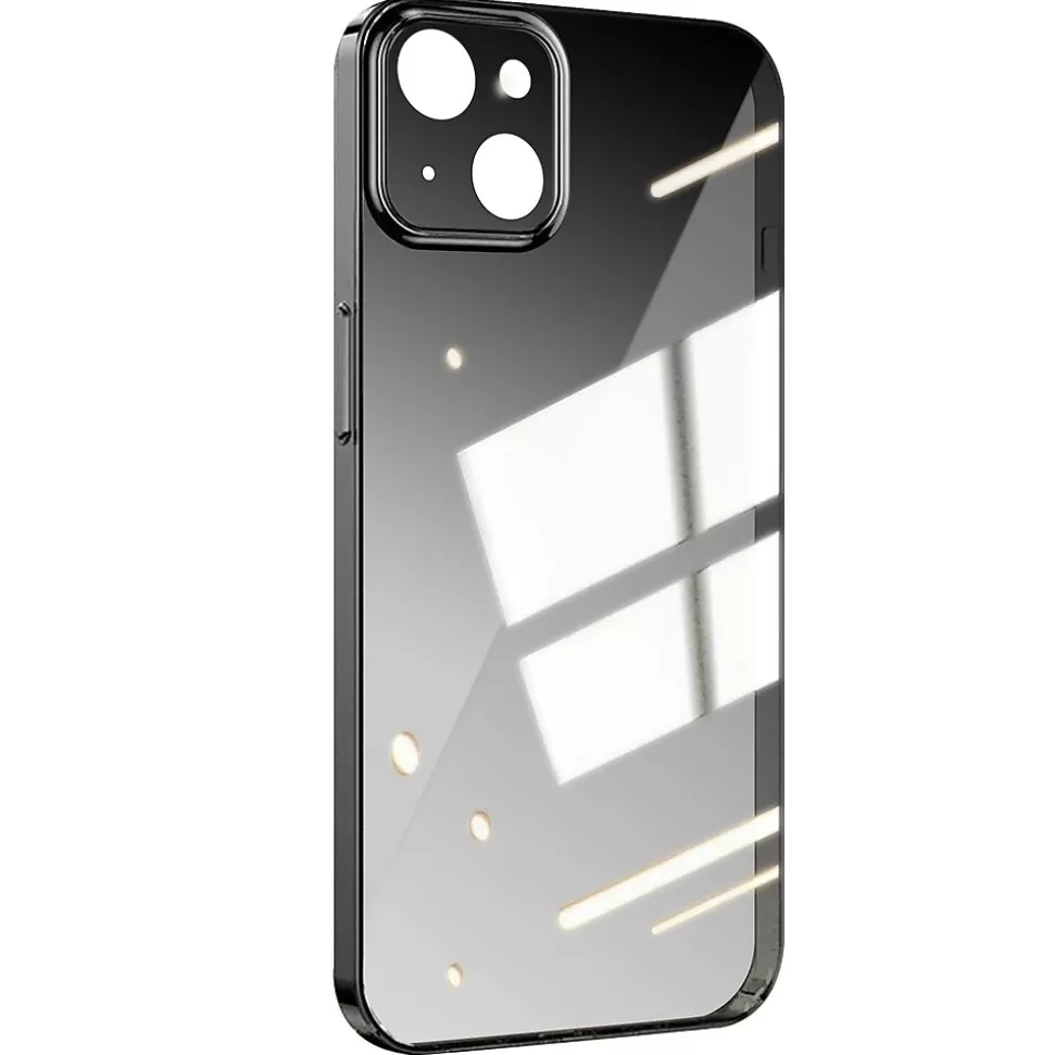 SaharaCase Hybrid-Flex Ultra Thin MagSafe Phone Case for iPhone 15, Shock Absorbing, Black (CP00440) Fashion