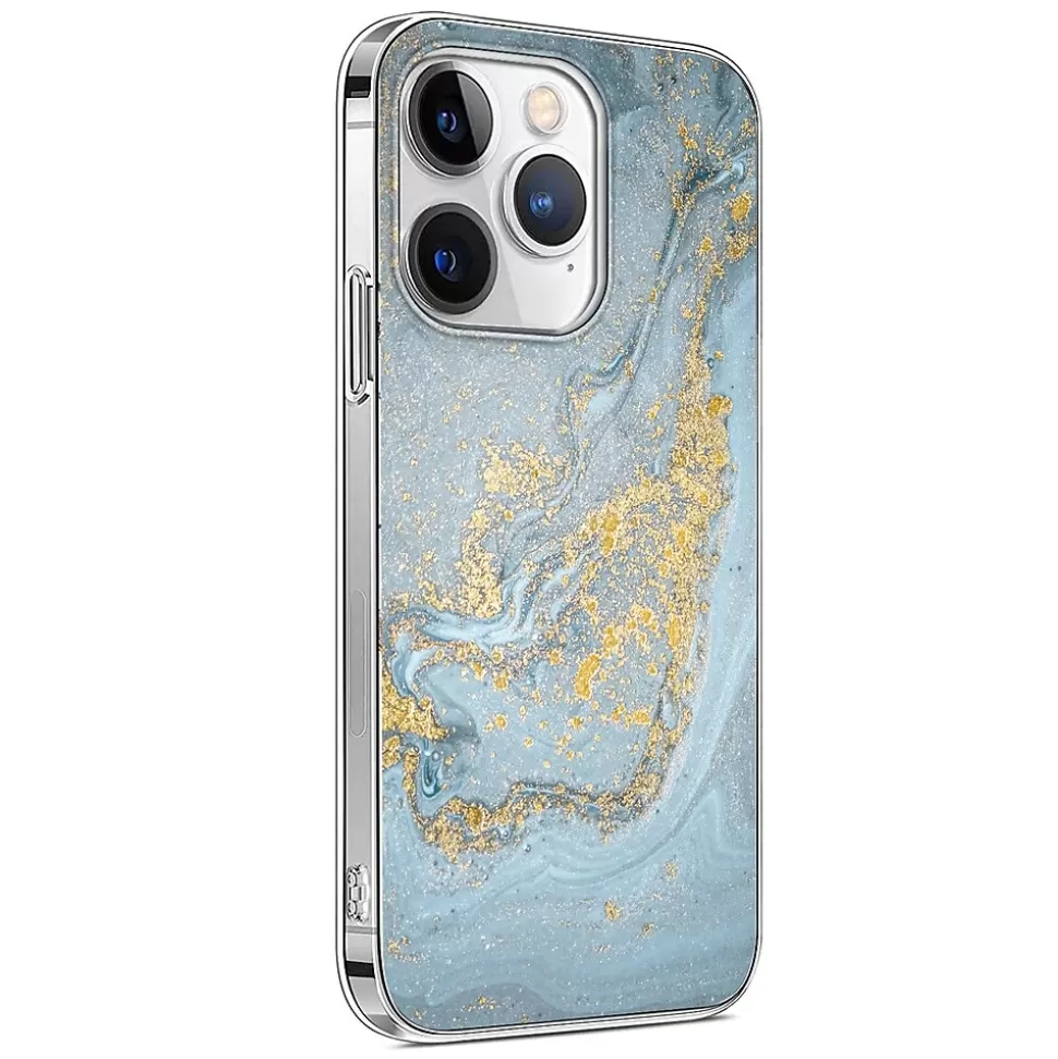 SaharaCase MagSafe Phone Case for iPhone 15 Pro Max, Shock Absorbing, Blue Marble (CP00475) Shop