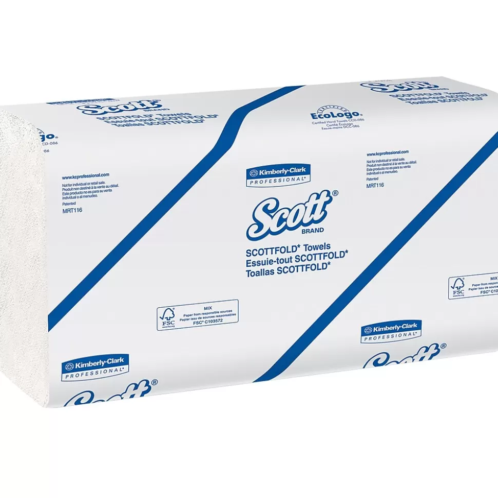 Scott Essential Multifold Paper Towels, 175 Sheets/Pack, 25 Packs/Carton (45957) Best Sale