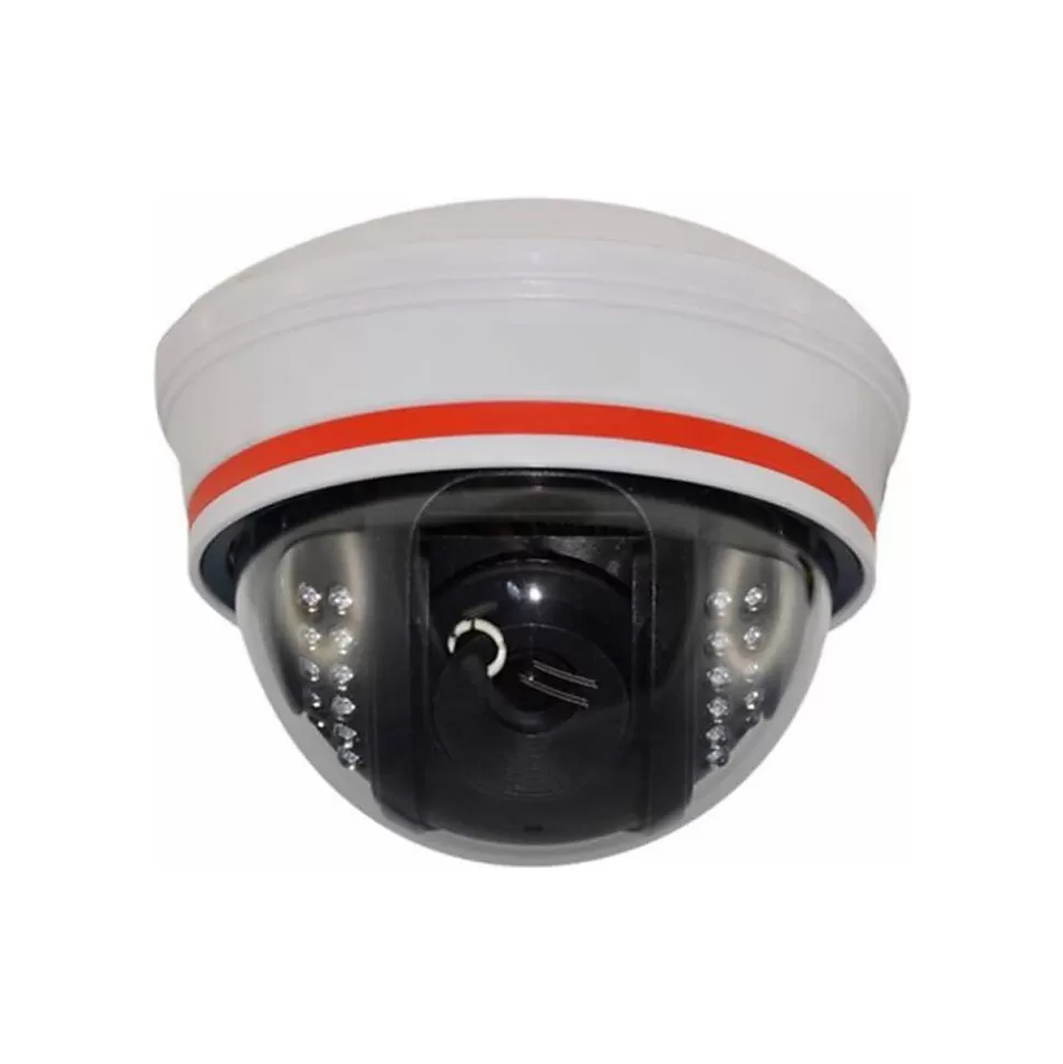SeqCam SEQ5302 Wired Dome IP Camera, Night Vision, White/Black Discount