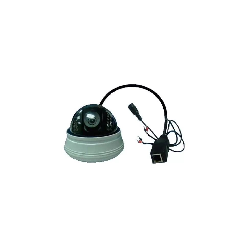 SeqCam SEQ5302 Wired Dome IP Camera, Night Vision, White/Black Discount