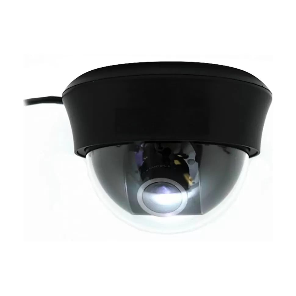 SeqCam SEQ7105 Wired Dome Security Camera, Black Fashion