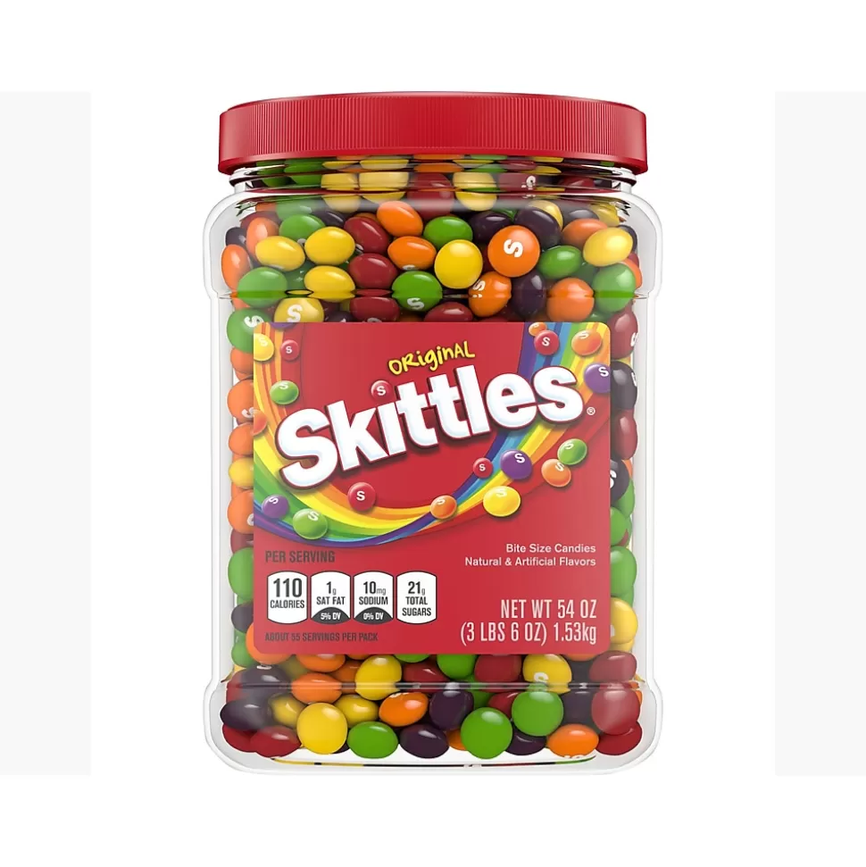 Skittles Original Fruit Flavored Candy, 54 oz (220-00991) New