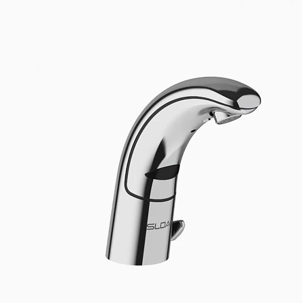 Sloan Optima Hardwired-Powered Deck-Mounted Mid Body Faucet Polished Chrome (3335004) Best Sale