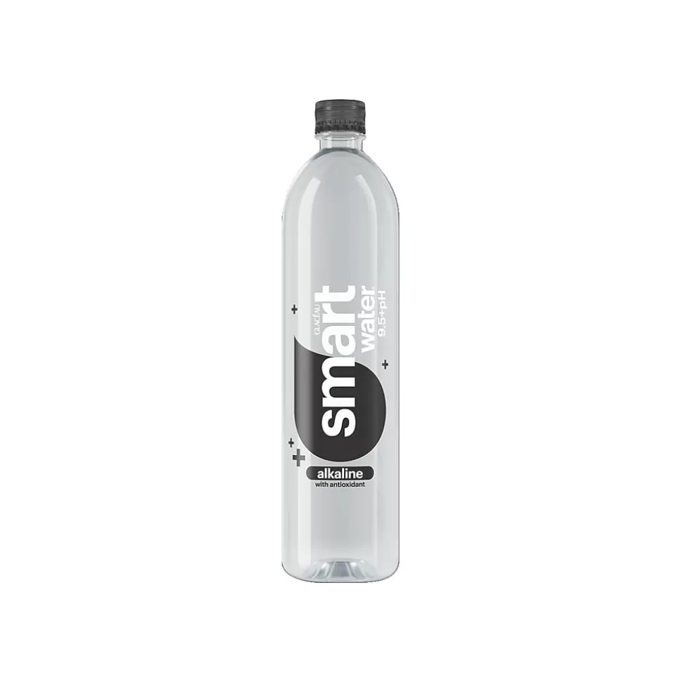 smartwater alkaline with antioxidant Water, 33.81 fl. oz., 12 Bottles/Pack (786162411167) Store