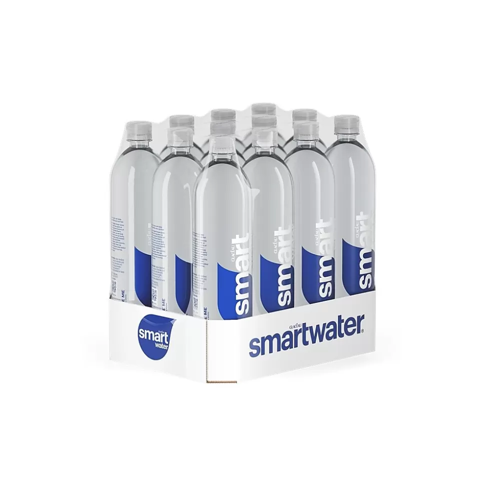 smartwater Distilled Water, 33.8 oz., 12/Carton (786162338006) Outlet