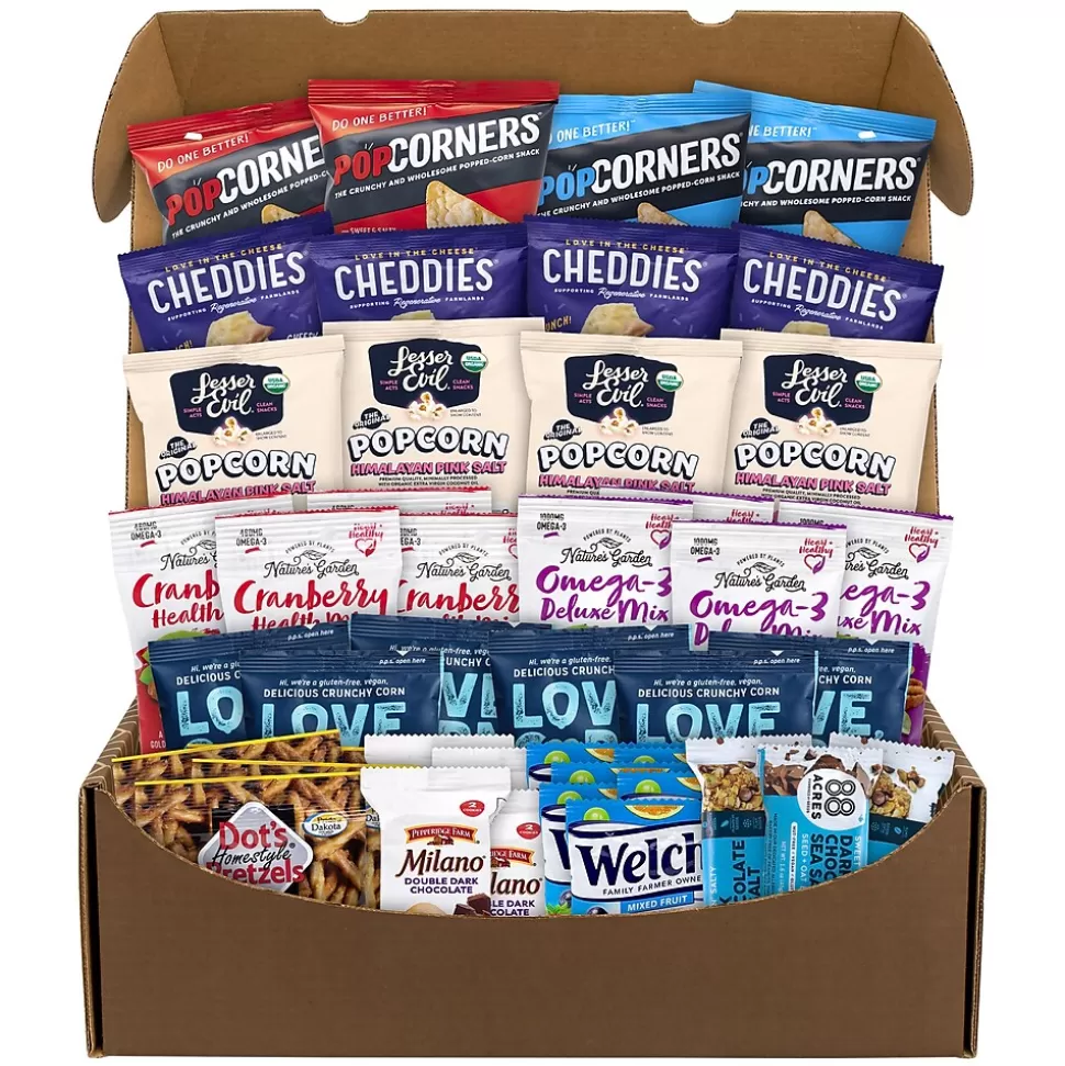Snack Box Pros Snack Bx Pros Salty & Sweet Snack Box, 43/Box (700-00167) Fashion