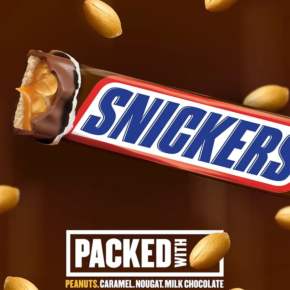 Snickers Milk Chocolate Candy Bar, 1.86 oz., 48/Pack (MMM42431) Sale