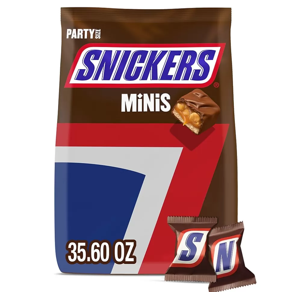 Snickers Minis Milk Chocolate Candy Bar, 35.6 oz., 2/Bag (MMM21024) Cheap