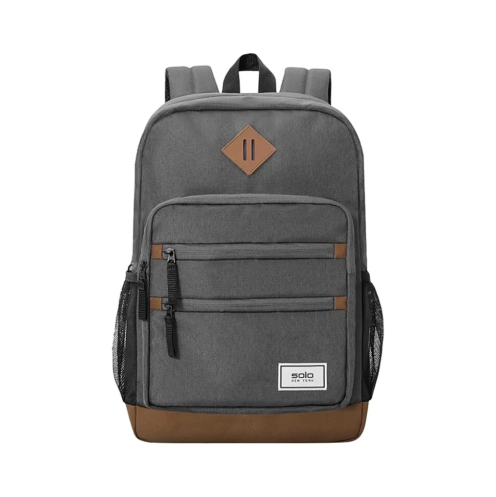 Solo New York Re:Fresh Backpack, (UBN795-10) Gray Store