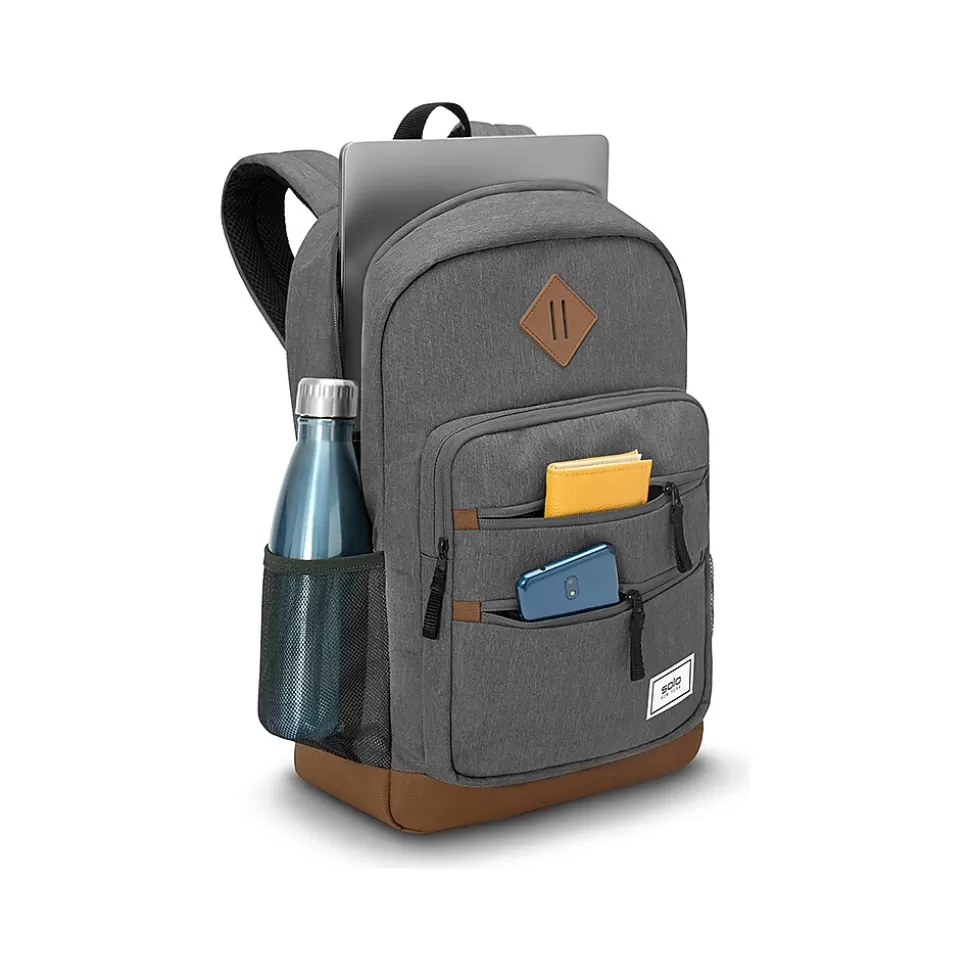 Solo New York Re:Fresh Backpack, (UBN795-10) Gray Store