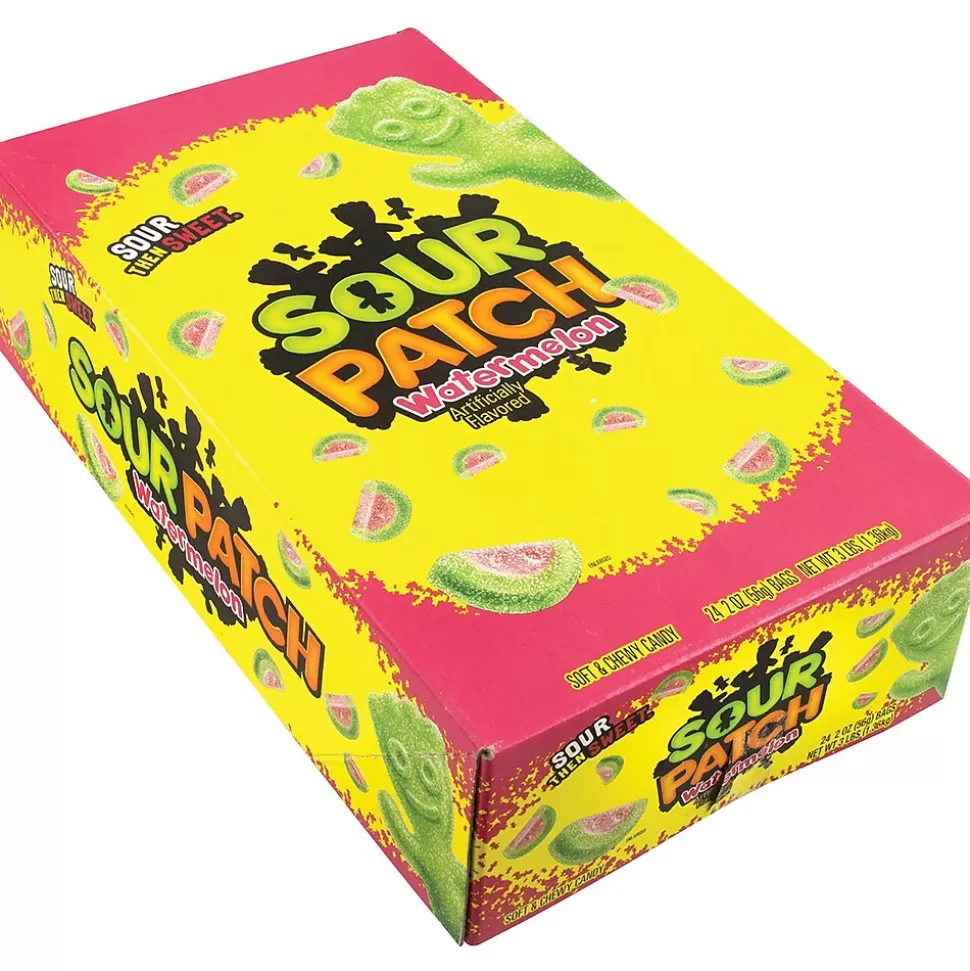 Sour Patch Kids Watermelon, 2 oz, 24/Pack (304-00004) Outlet