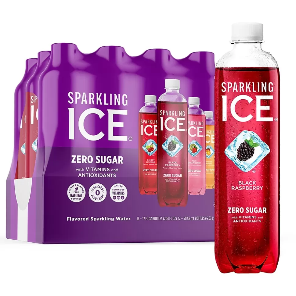 Sparkling Ice Variety Pack Sparkling Water, 17 Oz., 12/Pack (TLK95092) Hot
