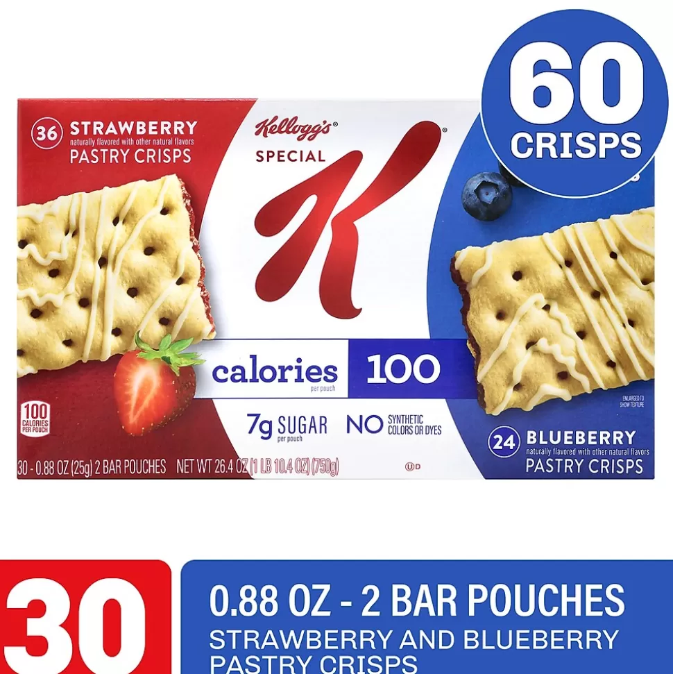 Special K Nutrition Bar Variety Pack, 0.88 oz., 60 Bars/Box (220-01007) Sale