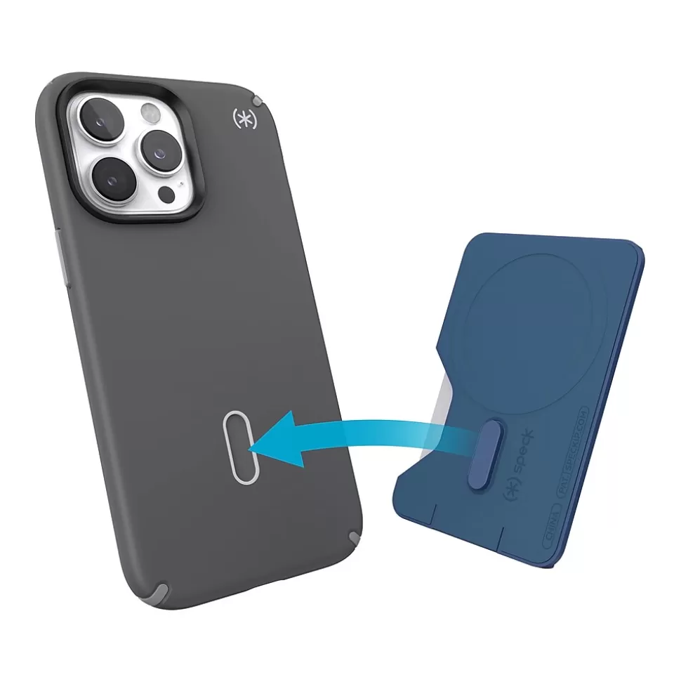 Speck ClickLock MagSafe Wallet for iPhones, Coastal Blue/Space Blue (150423-1041) Clearance