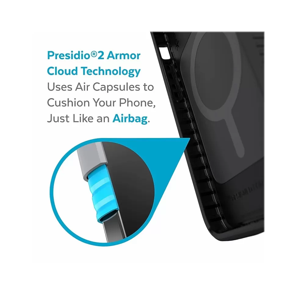 Speck Presidio2 Grip Black Case for iPhone 13 Pro (141726-D143) Best