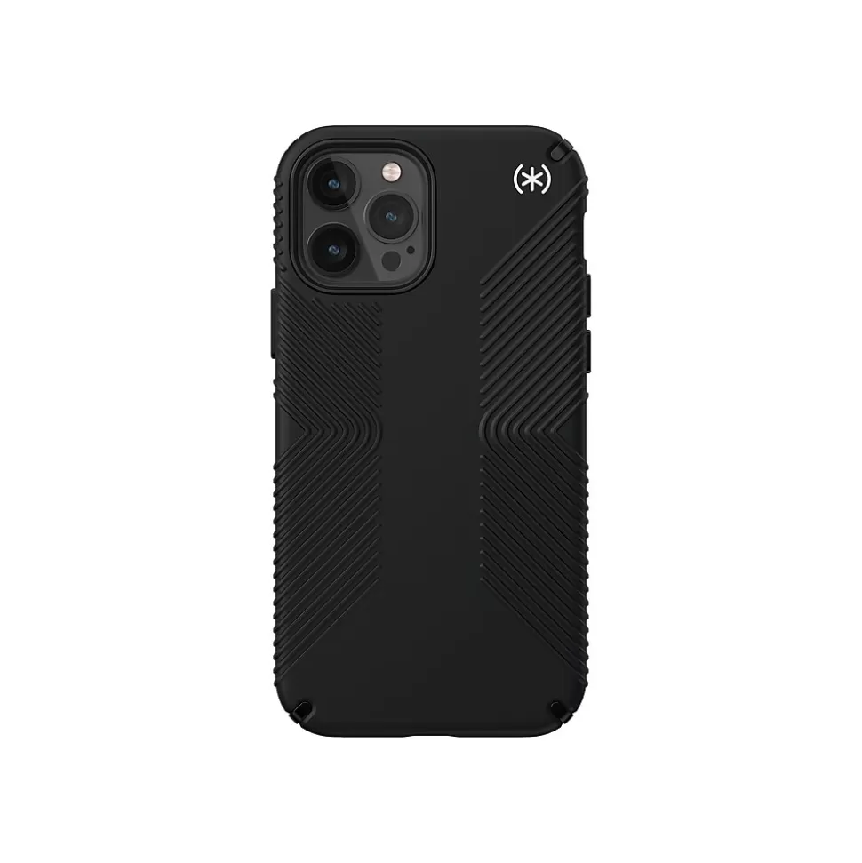 Speck Presidio2 Grip Black/White Cover for iPhone 12/12 Pro (138487-D143) New