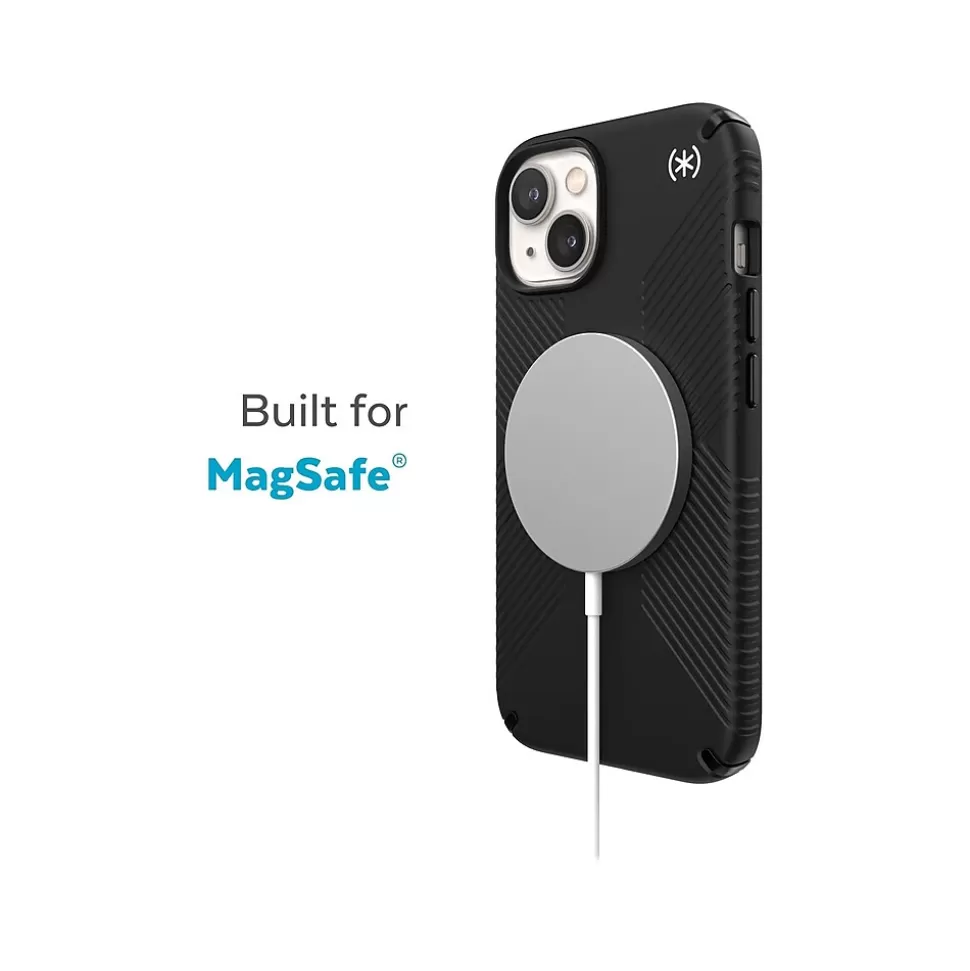 Speck Presidio2 Grip MagSafe Black/White Case for iPhone 14 Plus (150117-D143) Discount