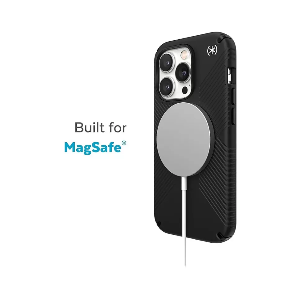 Speck Presidio2 Grip MagSafe Black/White Case for iPhone 14 Pro Max (150088-D143) Shop