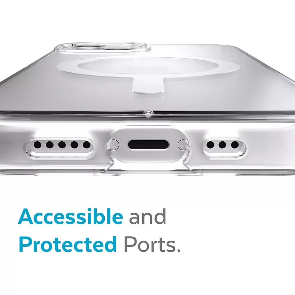 Speck Presidio Perfect-Clear Compatible with MagSafe Clear Case for iPhone 13 (141760-5085) Outlet