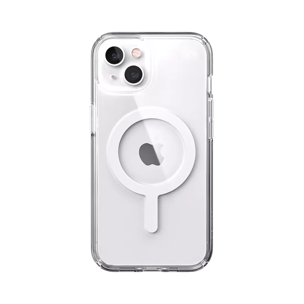 Speck Presidio Perfect-Clear Compatible with MagSafe Clear Case for iPhone 13 (141760-5085) Outlet