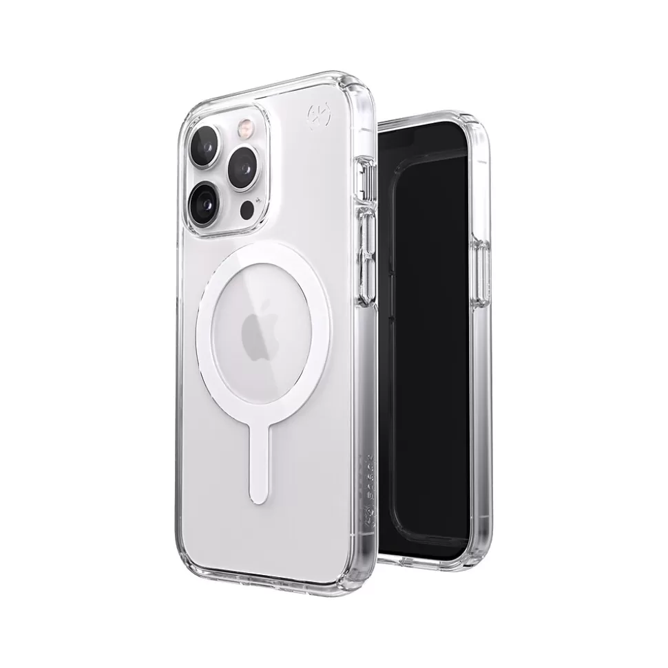 Speck Presidio Perfect-Clear Compatible with MagSafe Clear Case for iPhone 13 Pro (141727-5085) Best Sale