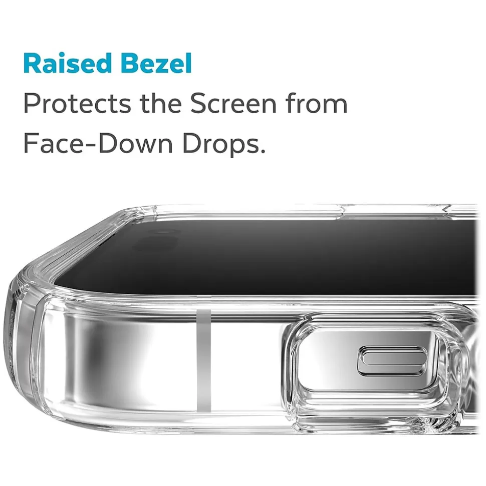 Speck Presidio Perfect-Clear MagSafe Clear/Silver Case for iPhone 14 Pro Max (150090-3080) Discount