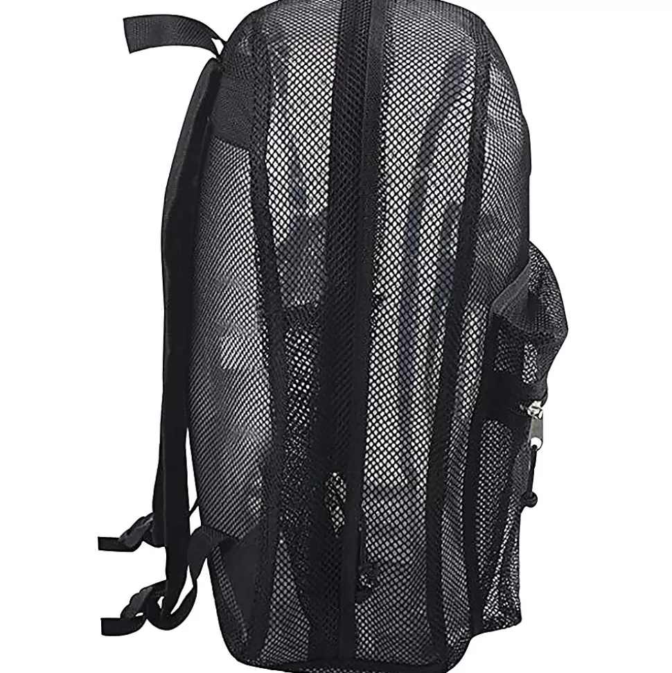 Staples Mesh Backpack, Black (29693) Best