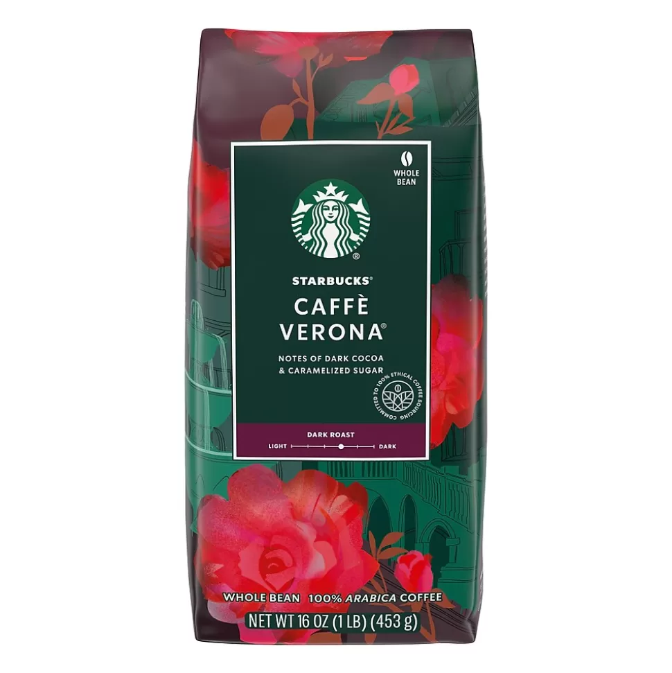 Starbucks Caffè Verona Beans Coffee, Dark Roast, 16 oz. (11017871) Cheap