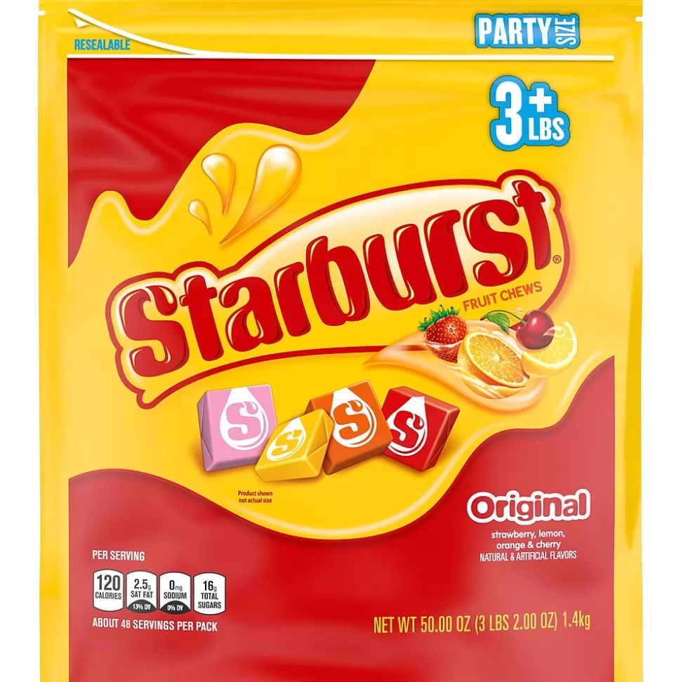 Starburst Original Fruit Chews Candy, 50 oz. (WMW28086) Sale