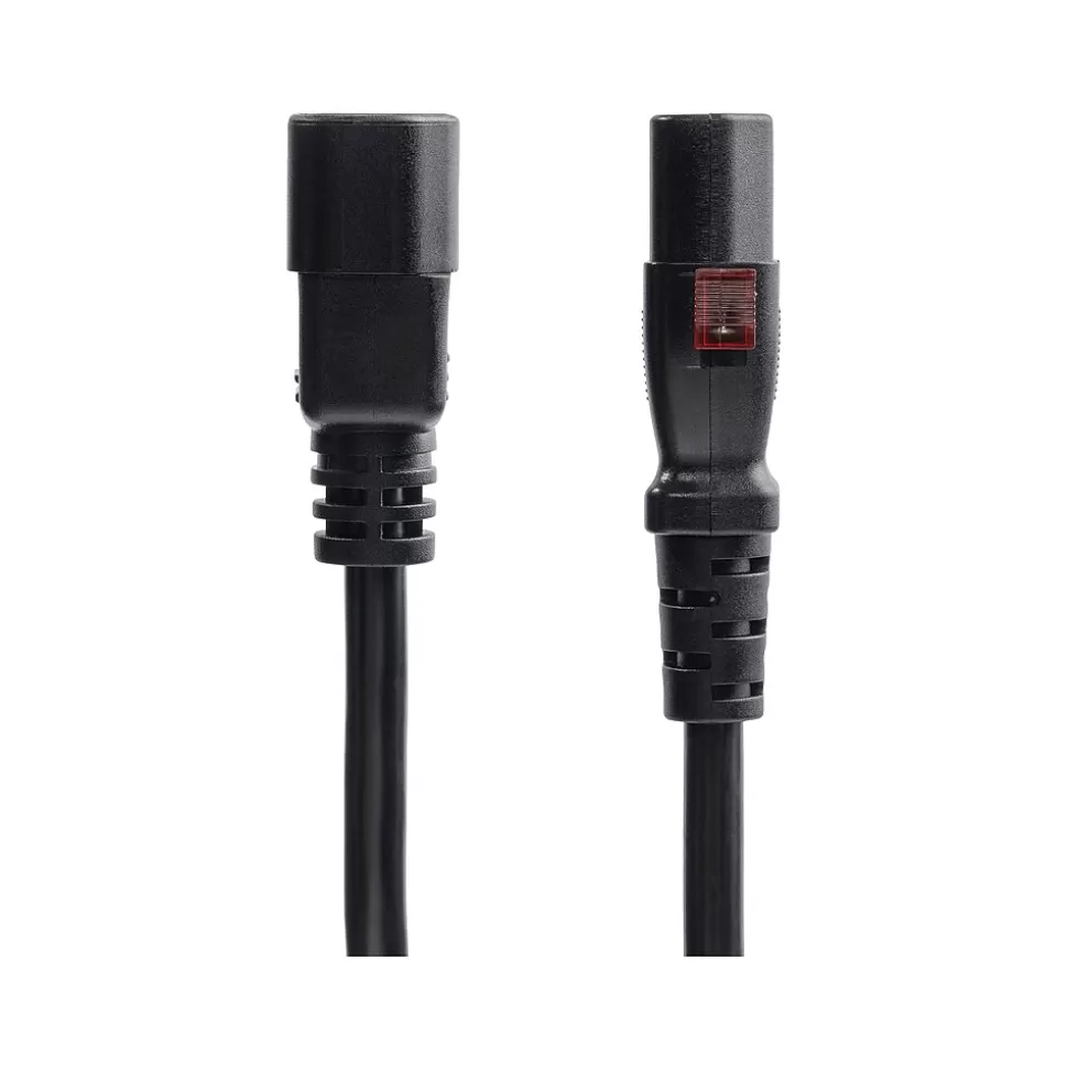 StarTech 10' C14 to Locking C13 Power Cable, Male to Female, Black (87L3-8A00-POWER-CORD) Store
