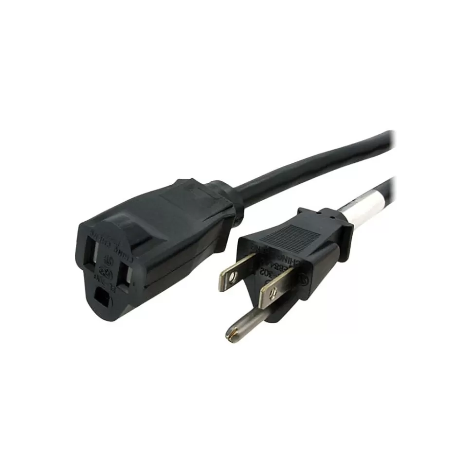 StarTech 20' Extension Cord, 16 AWG, Black (PAC10120) Cheap