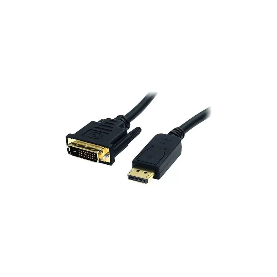 StarTech 6 ft DisplayPort to DVI Cable, M/M Hot