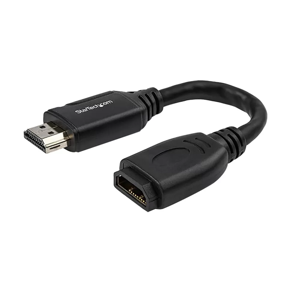 StarTech 6" HDMI Cable, Black (HD2MF6INL) Flash Sale