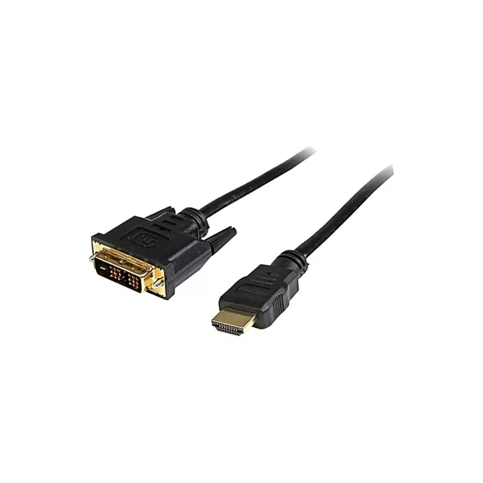 StarTech 3' HDMI to DVI-D Male Video Cable, Black Store