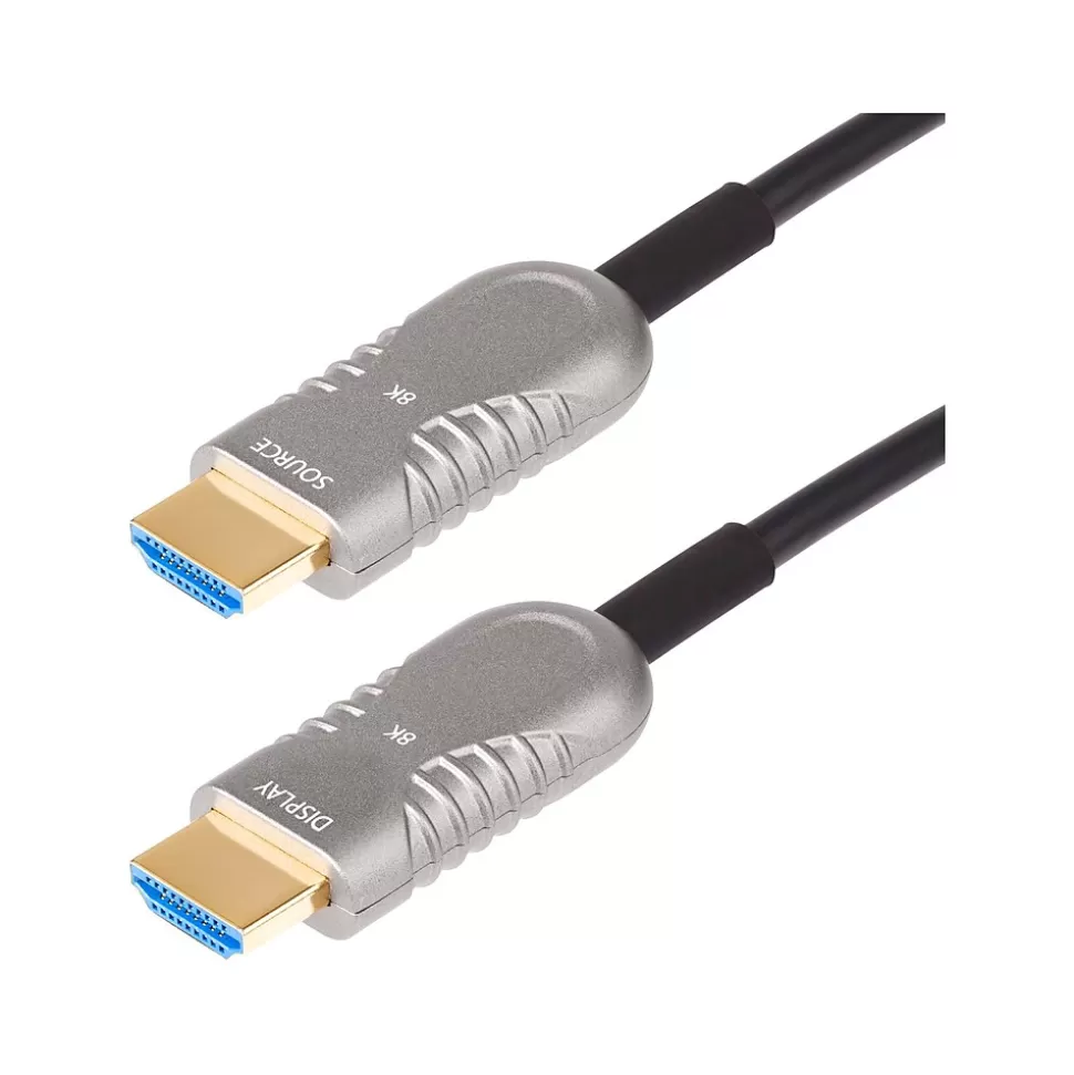 StarTech 100' HDMI to HDMI, Male to Male, Black (8K-A-100F-HDMI-CABLE) Fashion