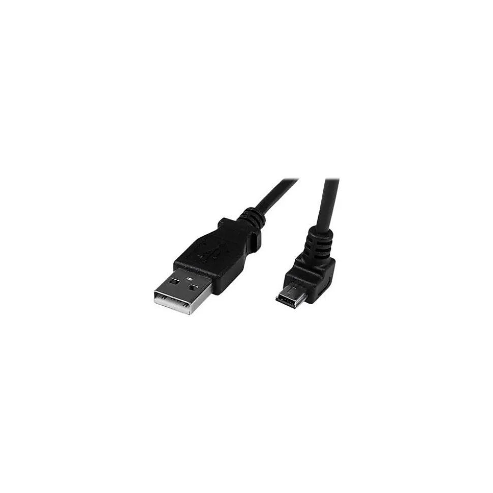 StarTech ® 78.7" Micro A to Down Angle Micro B USB 2.0 Cable, Black (USBAUB2MD) Store