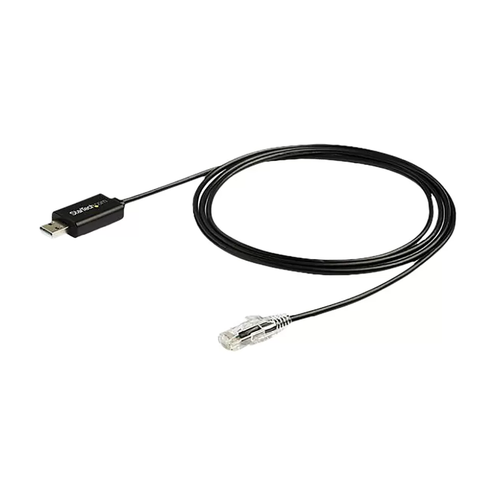 StarTech 6' USB to RJ45 Console Cable, Black Shop