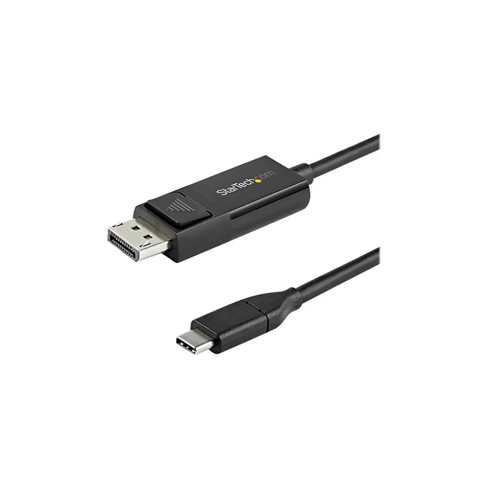 StarTech CDP2DP2MBD 6.56' DisplayPort Audio/Video Cable, Black Sale