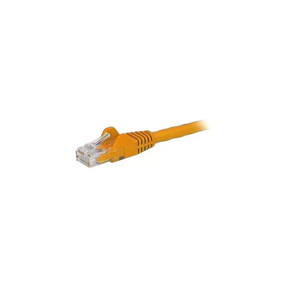 StarTech 14ft Orange Cat6 Patch Cable with Snagless RJ45 Connectors, Cat6 Ethernet Cable, 14 ft Cat6 UTP Cable Sale