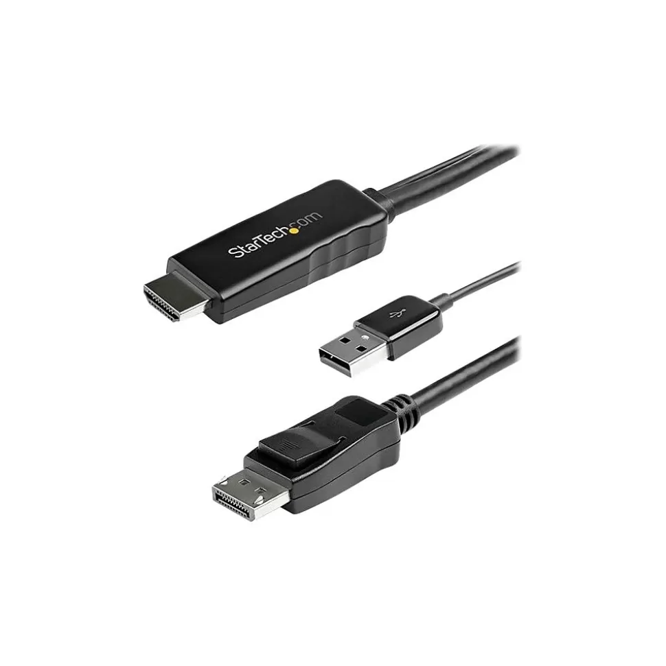 StarTech HD2DPMM2M 6.56' DisplayPort Video Cable, Black Best Sale