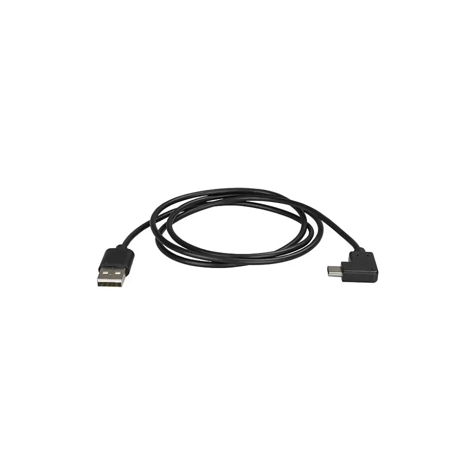StarTech 1m 3ft USB to USB C Cable, Right Angle USB Cable, M/M, USB 2.0 Cable, USB Type C, USB A to USB C Cable Cheap
