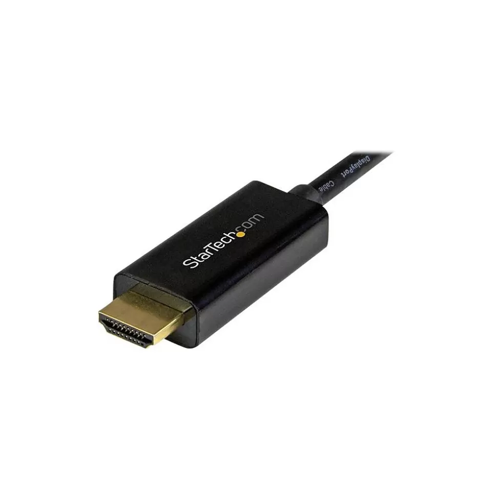 StarTech MDP2HDMM5MB 15.4' Mini DisplayPort/HDMI Audio/Video Cable, Black Shop