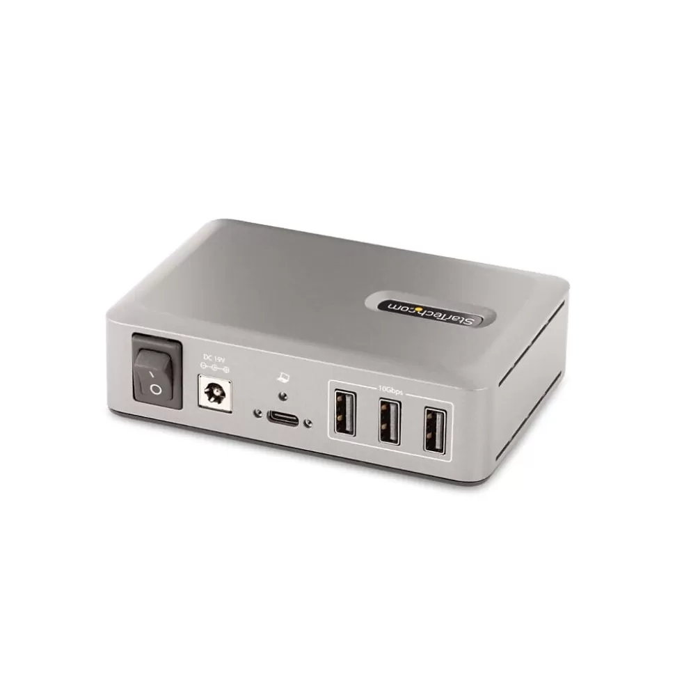 StarTech 10-Port USB 3.0 Hub, Gray (10G8A2CS-USB-C-HUB) Fashion